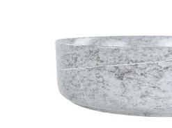 Vask til bordplade GUDAR Grå betoneffekt ⌀ 37 cm Keramik