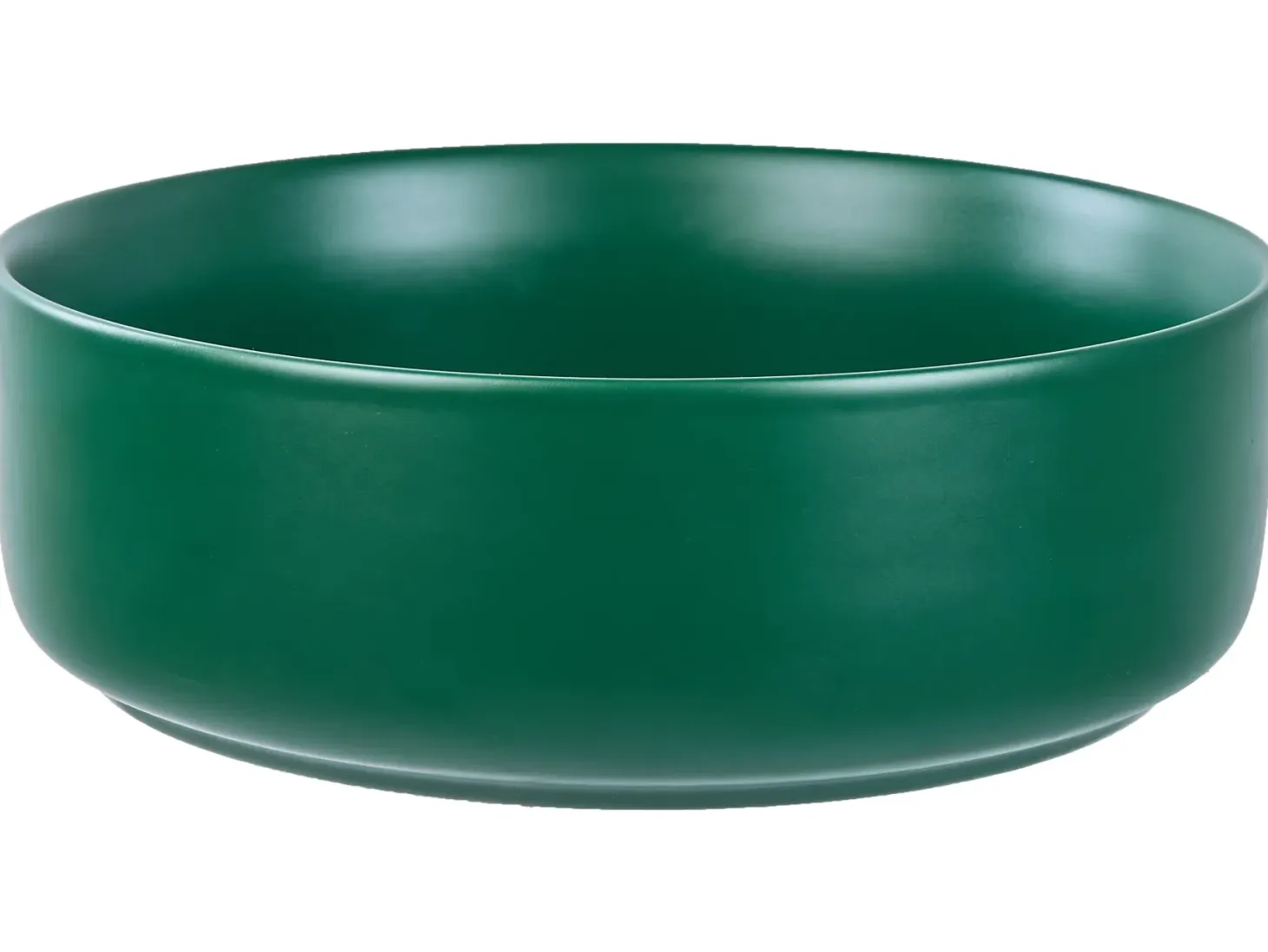Vask til bordplade GUDAR Mørkegrøn ⌀ 37 cm Keramik