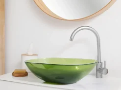 Vask til bordplade MOENGO Grøn 54 x 36 cm Fast overflade