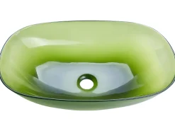 Vask til bordplade MOENGO Grøn 54 x 36 cm Fast overflade