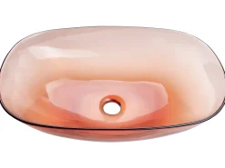 Vask til bordplade MOENGO Murstensrød 54 x 36 cm Fast overflade