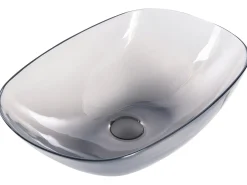 Vask til bordplade MOENGO Sort 54 x 36 cm Fast overflade
