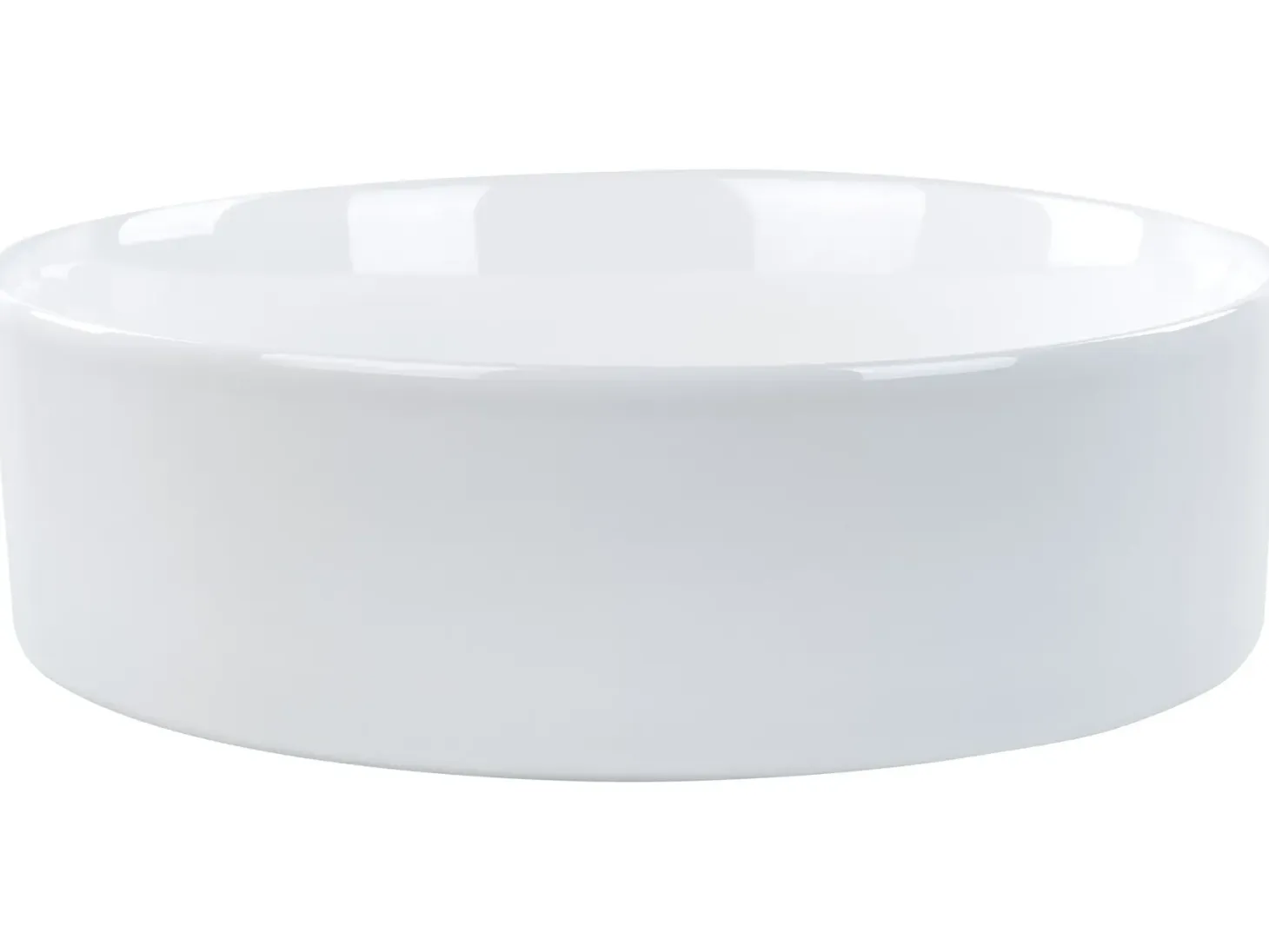 Vask til bordplade TEBAR Hvid ⌀ 40 cm Keramik