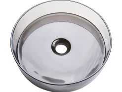 Vask til bordplade TOLOSA Sort ⌀ 36 cm Fast overflade