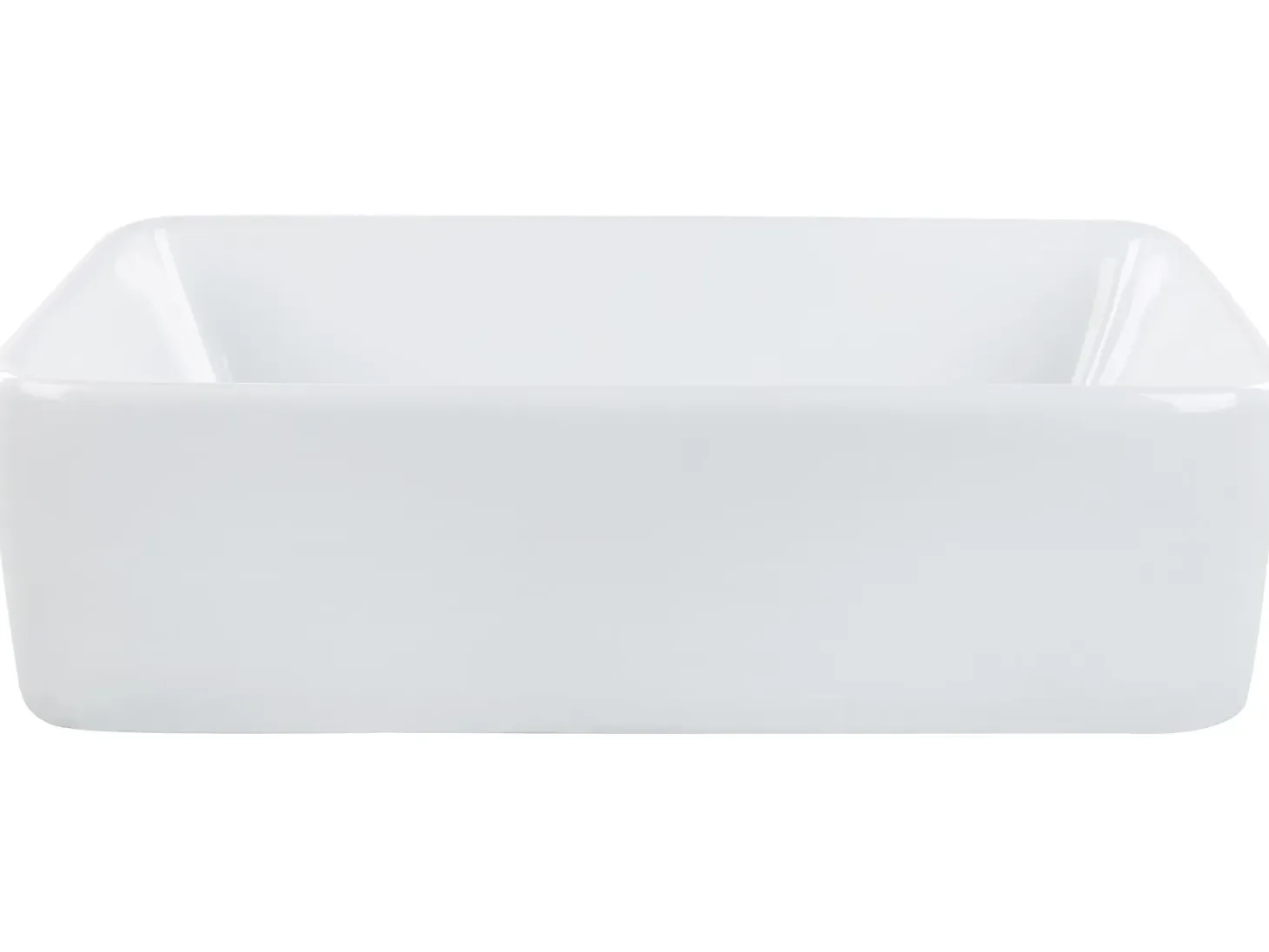 Vask til bordplade TRAVESIA Hvid 49 x 38 cm Keramik