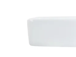 Vask til bordplade TRAVESIA Hvid 49 x 38 cm Keramik