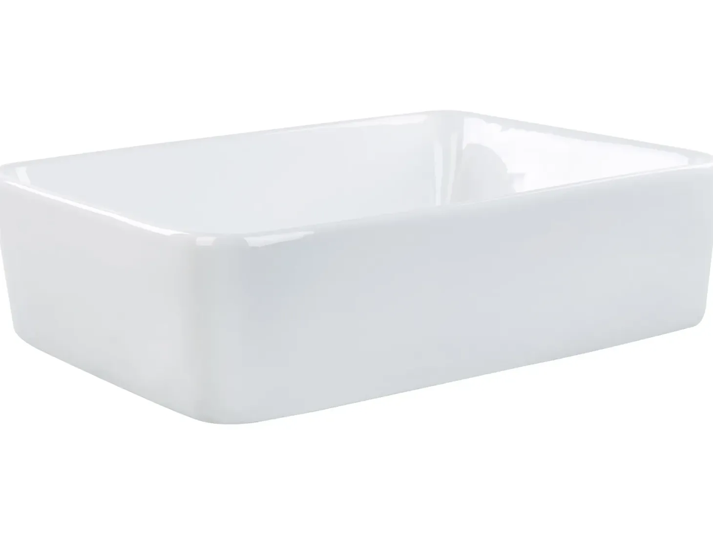 Vask til bordplade TRAVESIA Hvid 49 x 38 cm Keramik