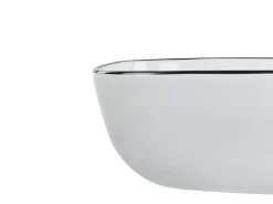 Vask til bordplade XERT Hvid 46 x 33 cm Keramik
