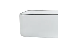 Vask til bordplade XERT Hvid 61 x 35 cm Keramik
