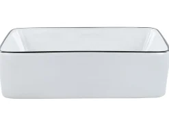 Vask til bordplade XERT Hvid 49 x 38 cm Keramik