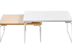 VENARIA 5 personers havesofasæt Beige/Hvid Metal med sofabord