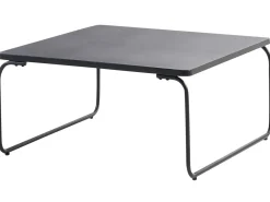 VENARIA 5 personers havesofasæt Beige/sort Metal med sofabord