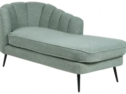 Venstrevendt chaiselong ALLIER Boucle Grøn