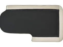 Venstrevendt chaiselong ALLIER Velour Beige