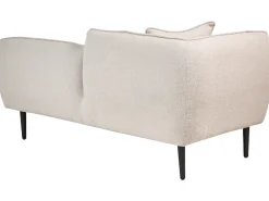 Venstrevendt chaiselong CHEVANNES Boucle Lys Beige