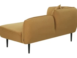 Venstrevendt chaiselong CHEVANNES Boucle Sennepsgul