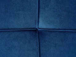 Venstrevendt chaiselong GONESSE Velour Blå