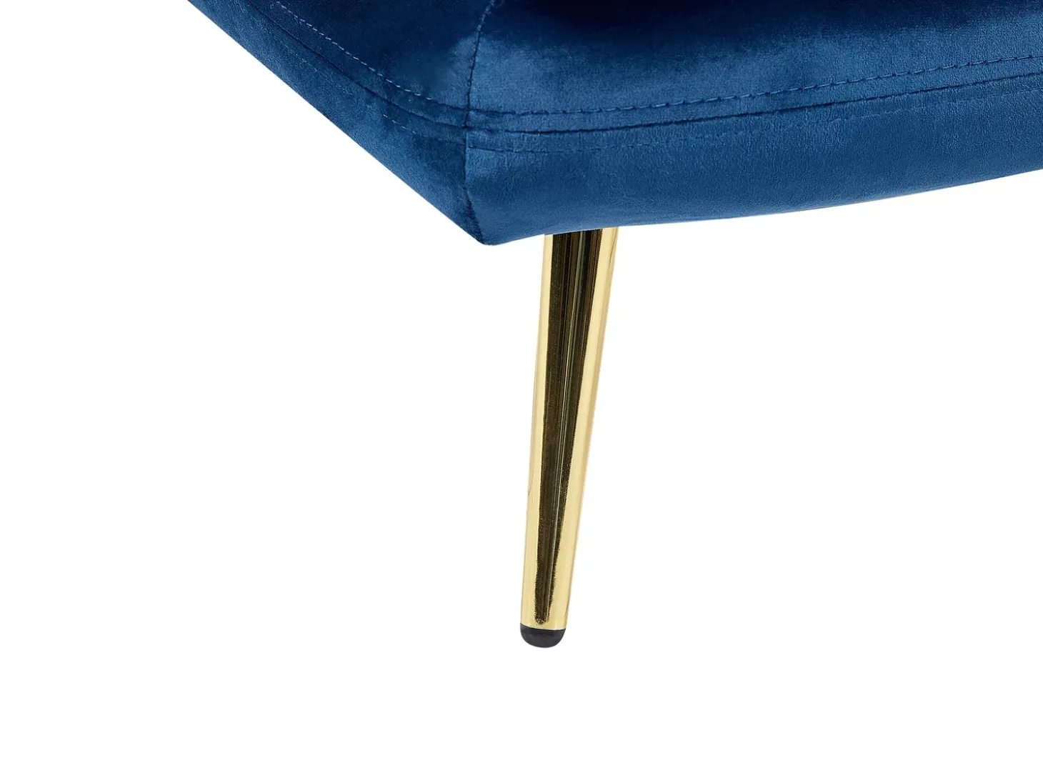 Venstrevendt chaiselong GONESSE Velour Blå