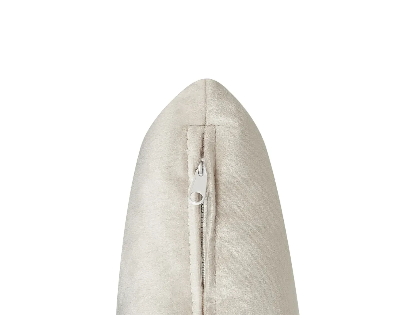Venstrevendt chaiselong IVRY Velour Lys Beige