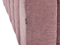 Venstrevendt chaiselong LANNILS Lyserød