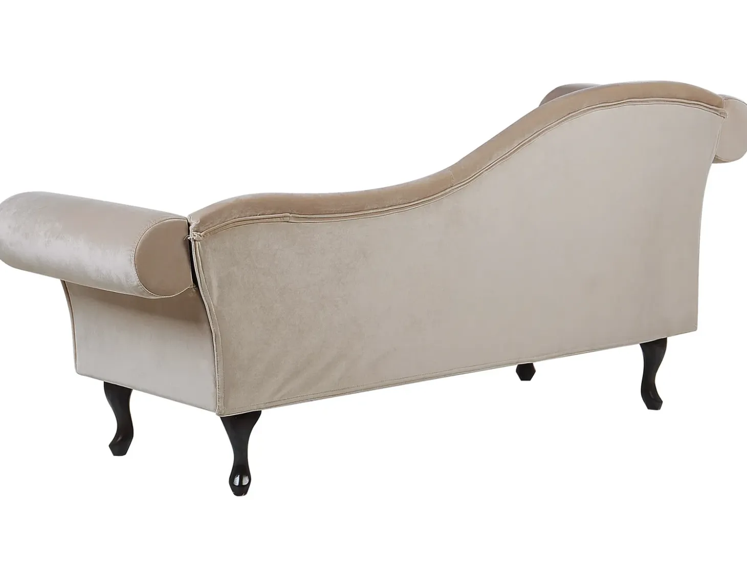 Venstrevendt chaiselong LATTES Velour Beige
