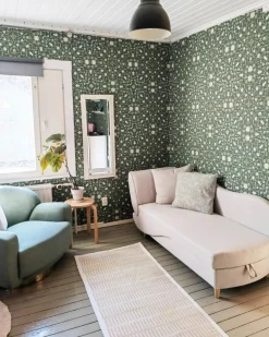 Venstrevendt chaiselong MERI Kunstlinned Beige med opbevaring