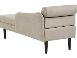 Venstrevendt chaiselong YVOIRE Beige