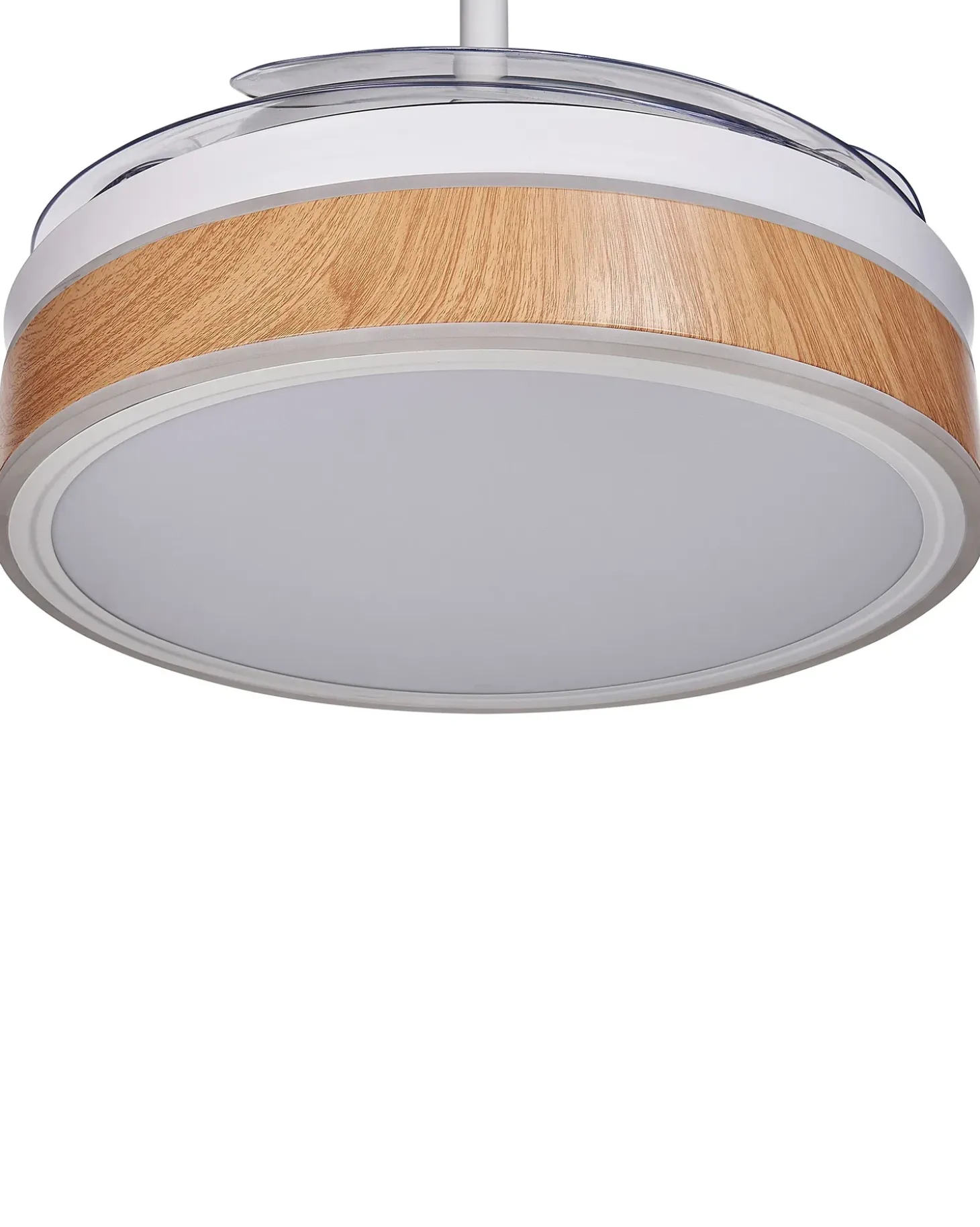 Ventilator med lys FREMONT Med fjernbetjening LED Hvid