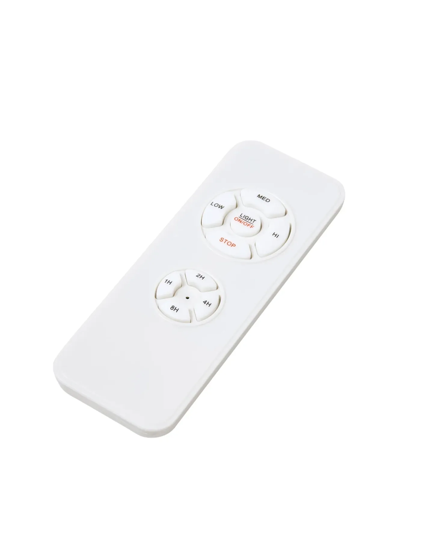 Ventilator med lys LOUVET Med fjernbetjening LED Sort
