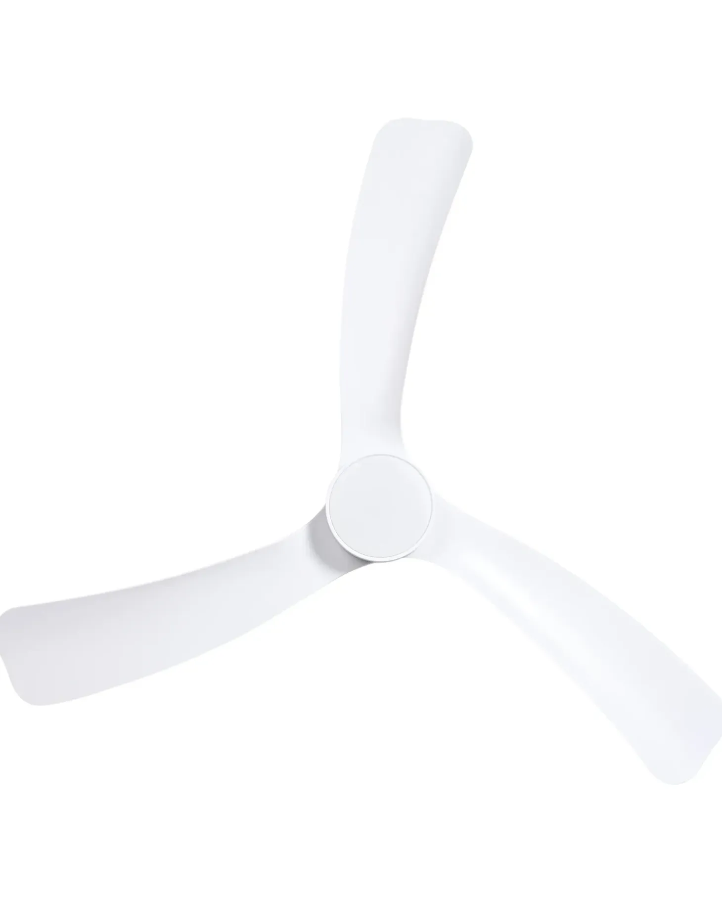 Ventilator med lys PRASLIN Med fjernbetjening LED Hvid
