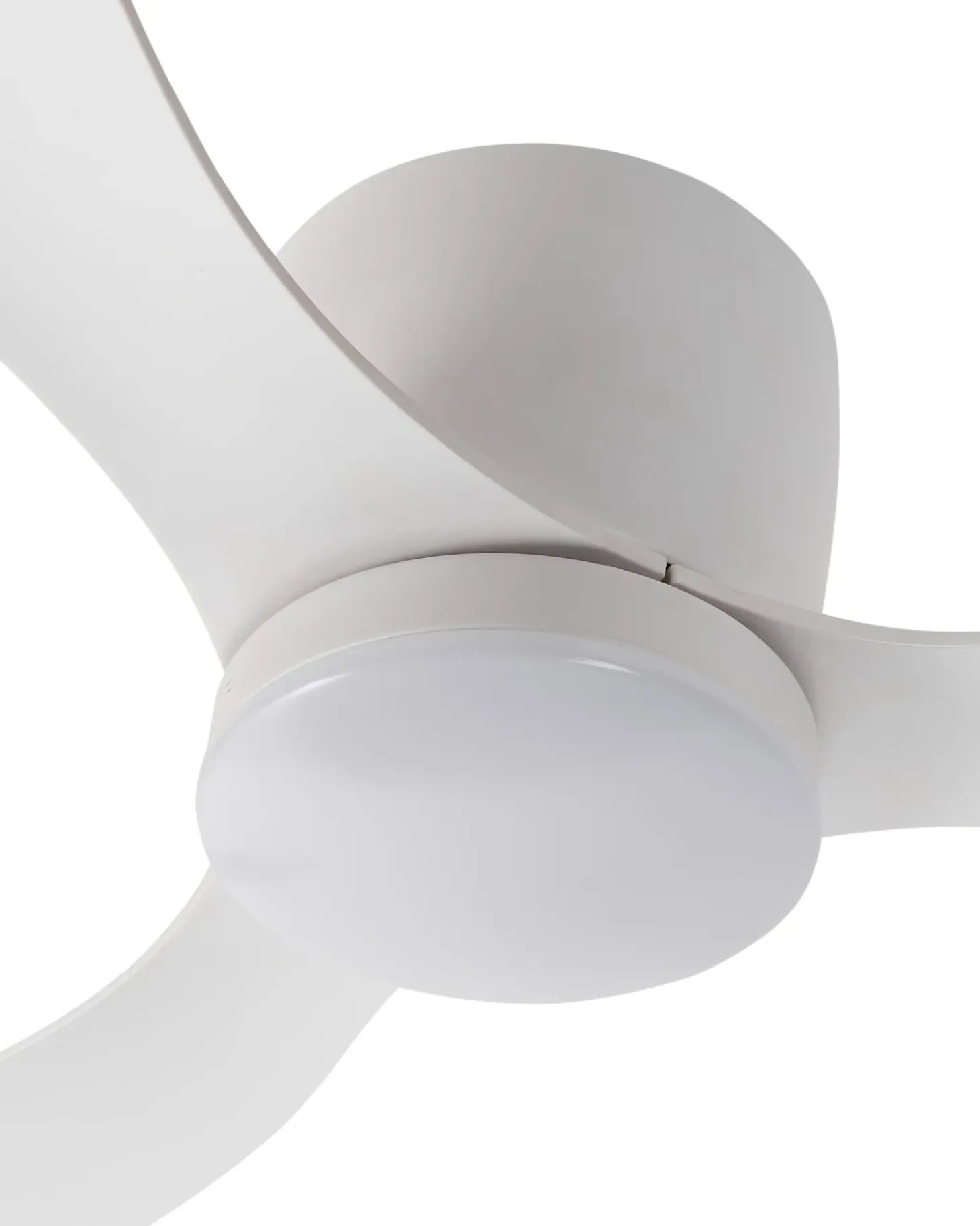 Ventilator med lys VEMBAR Med fjernbetjening LED Hvid