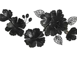 Vægdekoration Blomst CAESIUM Metal 95 cm Multifarvet