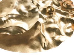 Vægdekoration CALRY Metal 43 cm Guld