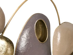 Vægdekoration CLANE Metal 46 cm Guld