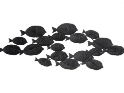 Vægdekoration Fisk FERMIUM Metal 47 cm Multifarvet