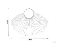 Vægdekoration HATINH Søgræs 70 cm Naturlig