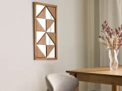 Vægdekoration HIESVILLE Ædelgran 75 cm Lysebrun