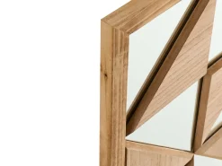 Vægdekoration HIESVILLE Ædelgran 75 cm Lysebrun