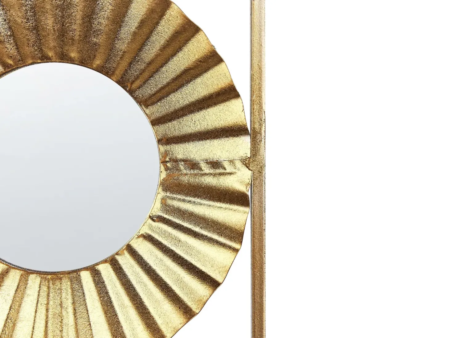 Vægdekoration MAICOBA Metal 90 cm Guld