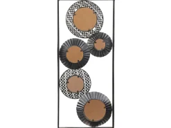Vægdekoration MAICOBA Metal 90 cm Guld