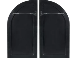 Vægdekoration OGAN 80 cm Sort
