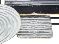 Vægdekoration OVAR Metal 50 cm Grå