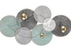 Vægdekoration POLONIUM Metal 49 cm Multifarvet