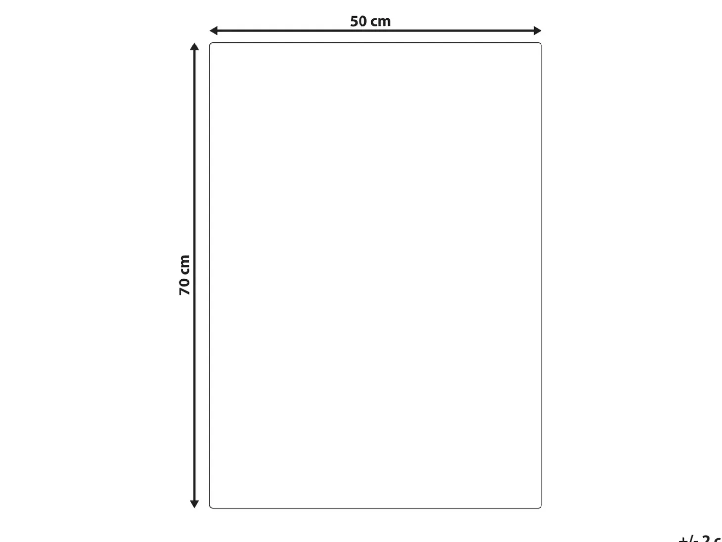 Vægdekoration TEMBESI Glas 70 cm Multifarvet