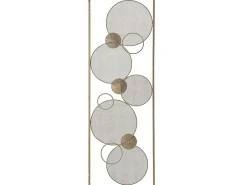 Vægdekoration TUNGSTEN Metal 90 cm Guld