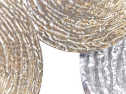 Vægdekoration VANADIUM Metal 60 cm Guld