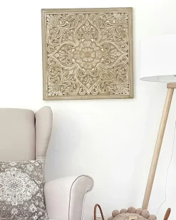 Vægdekoration YONORA 60 cm Hvid