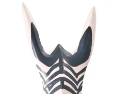 Vægdekoration Zebra GBOKO Mangotræ 80 cm Sort/hvid