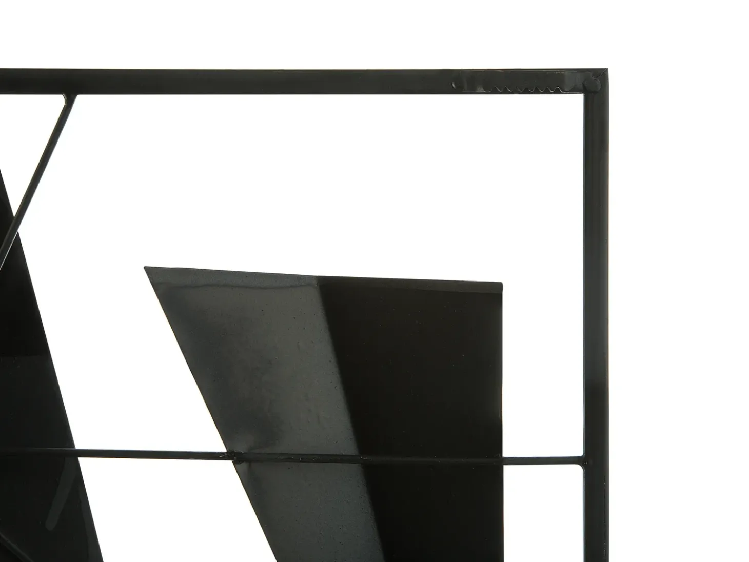 Vægdekoration ZINC Metal 50 cm Blå