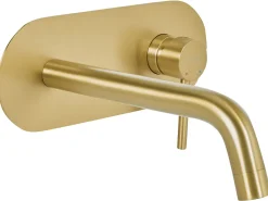 Væghængt håndvaskarmatur GUAIBA Messing Guld
